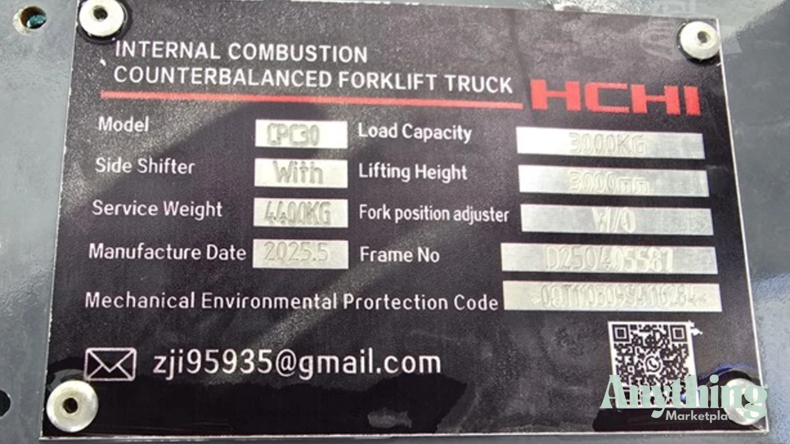 2025 New HCHI CPC30 Forklifts