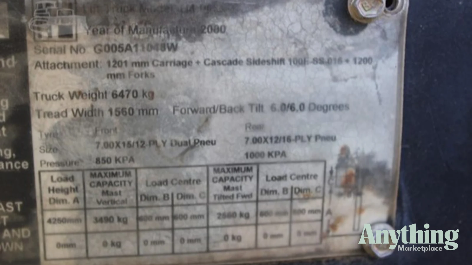 1999 Used HYSTER H4.00XLS6 Forklifts