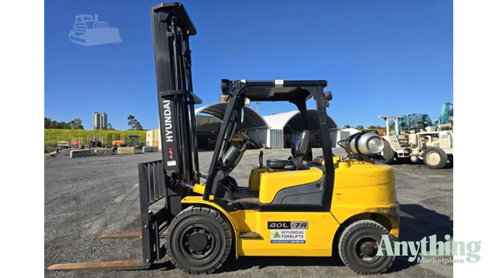 2015 Used Hyundai 40L-7A Forklifts