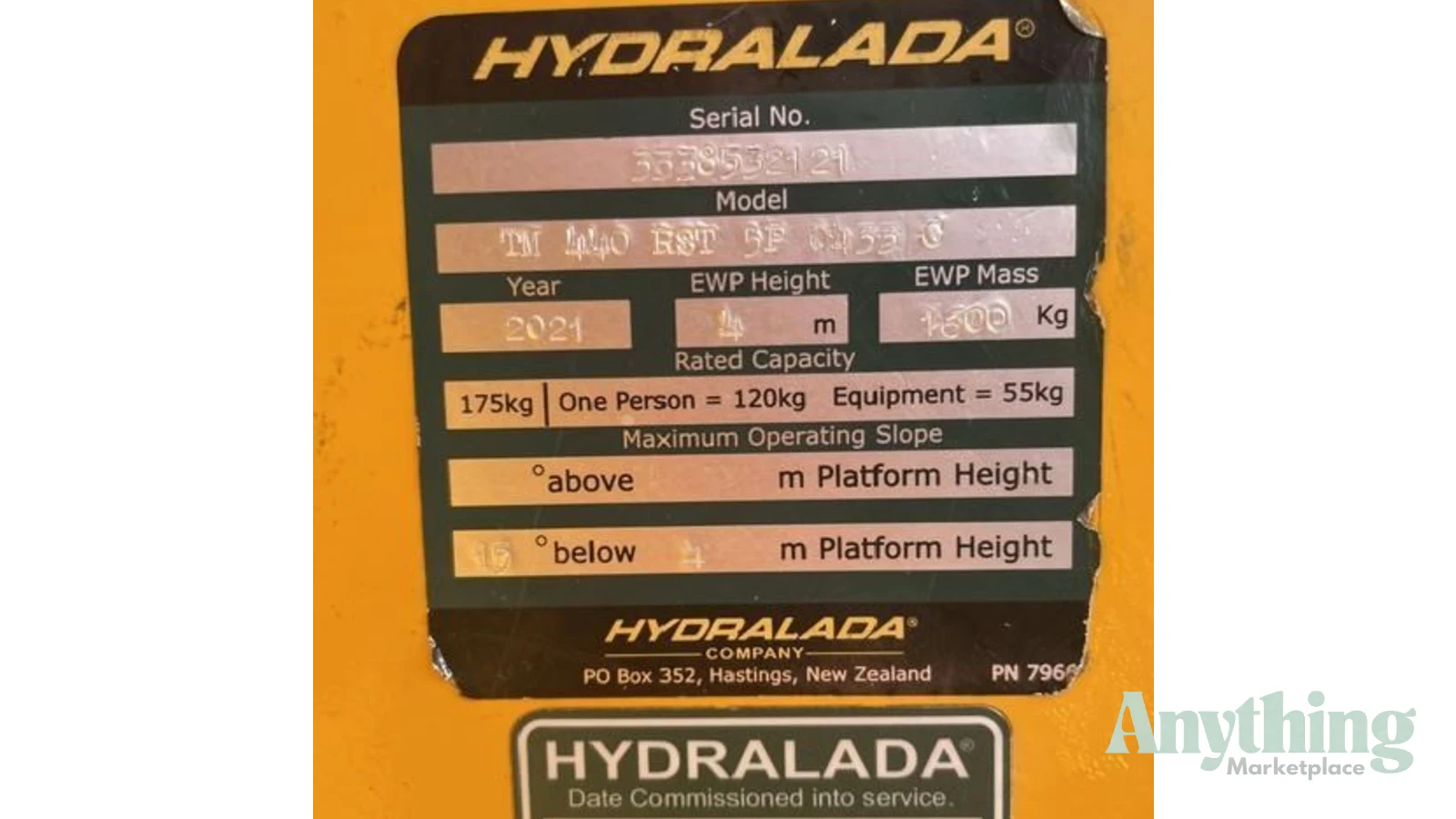 2021 Used HYDRALADA 440H Elevated Work Platforms