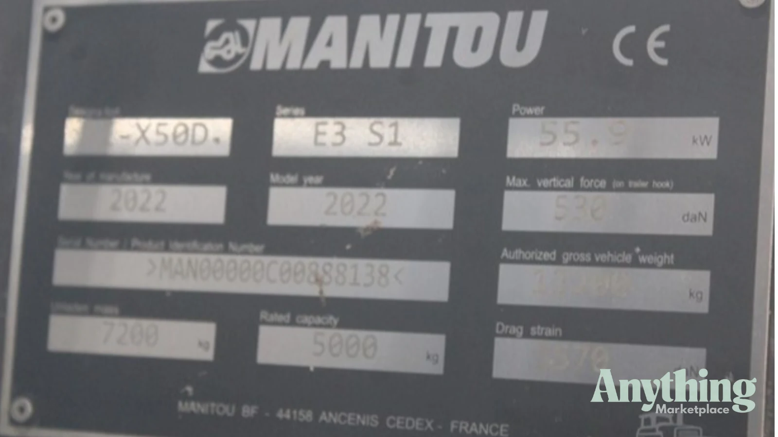 2022 Used Manitou MX50-4 Forklifts