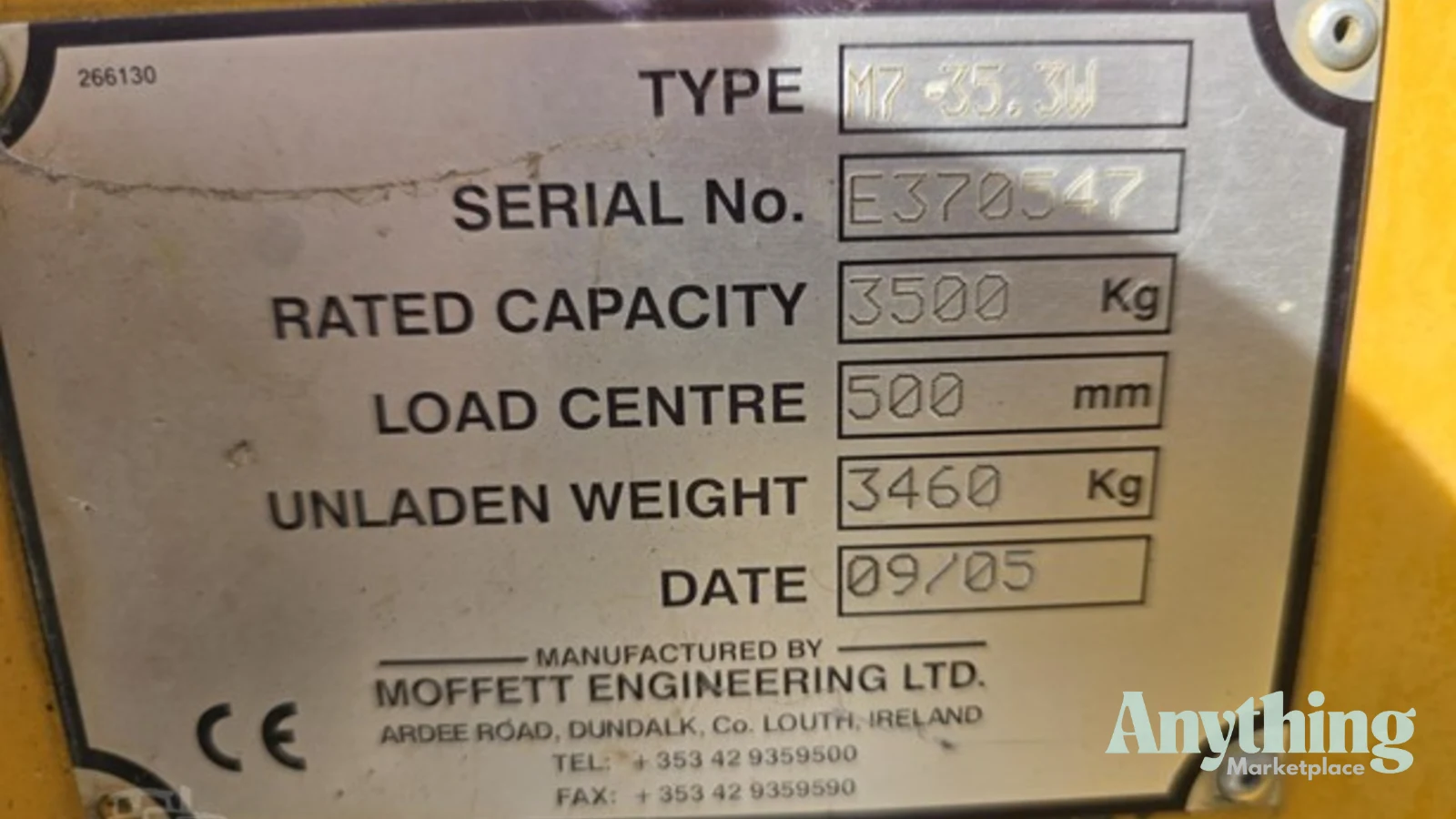 2005 Used MOFFETT M7 35.3W Forklifts