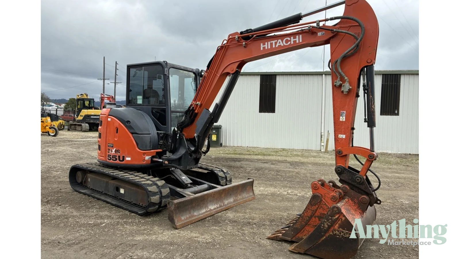 2015 Used Hitachi ZX55U-5A Excavators