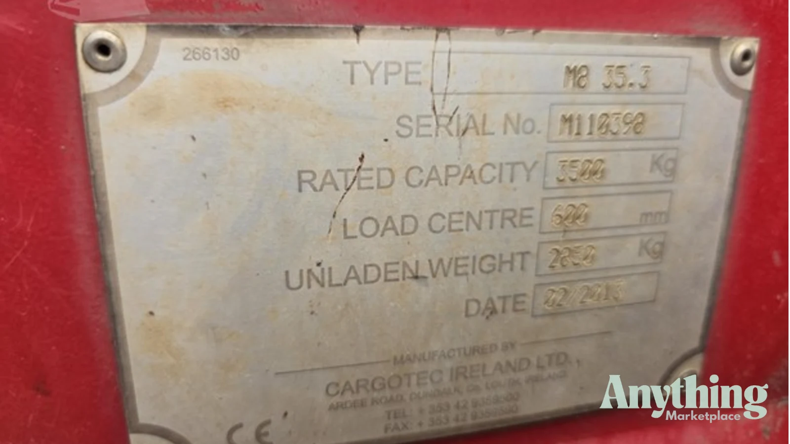 2013 Used MOFFETT M8 35.3 Forklifts
