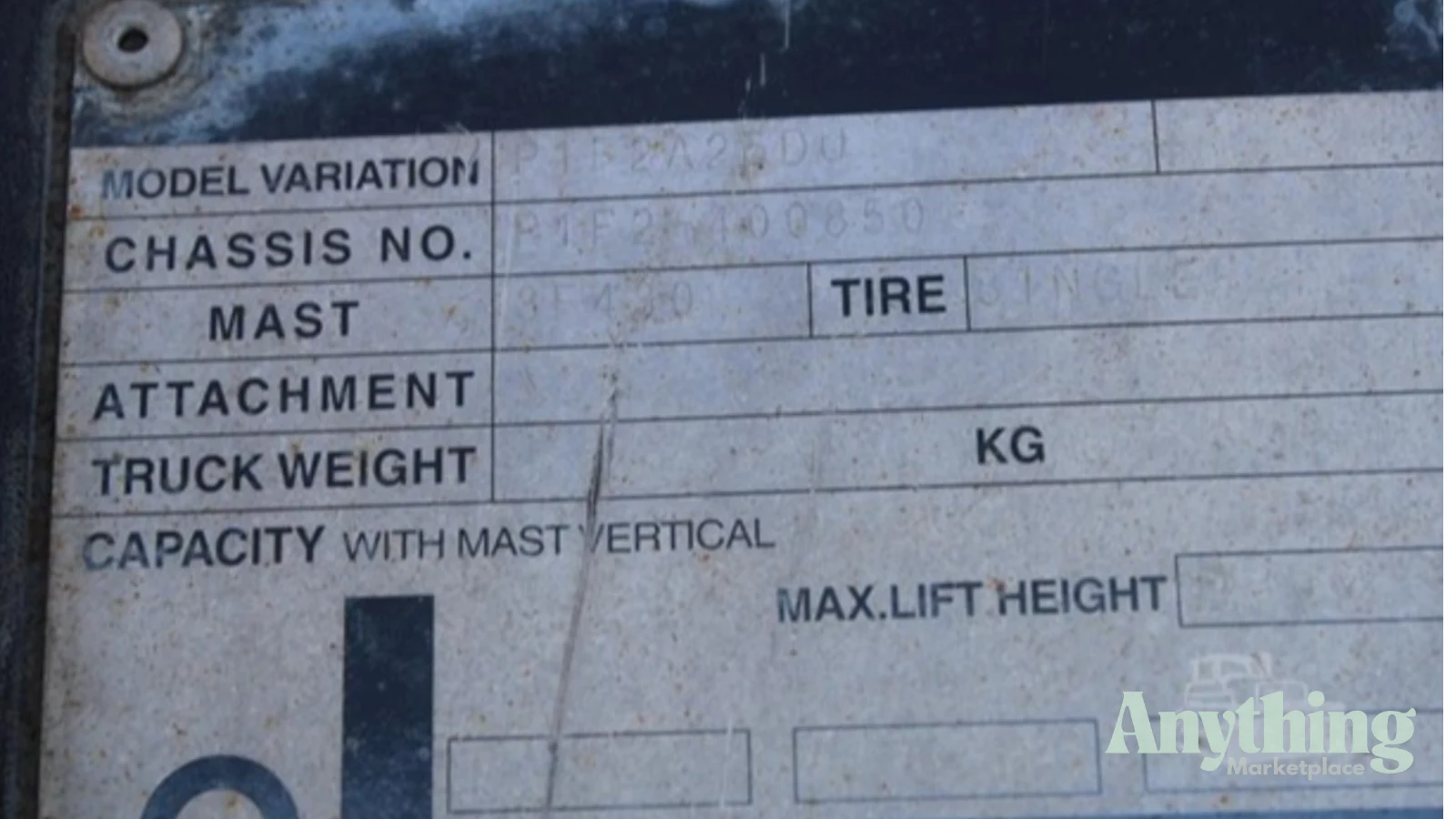 2021 Used NISSAN P1F2A25DU Forklifts