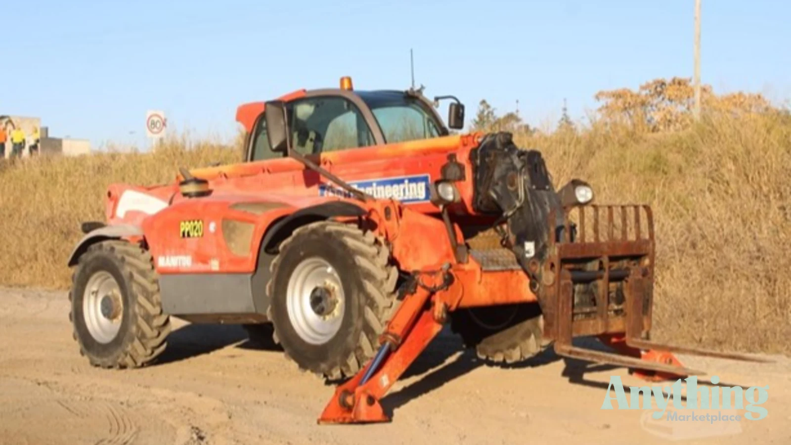 2008 Used Manitou MT1440SLT Telehandlers