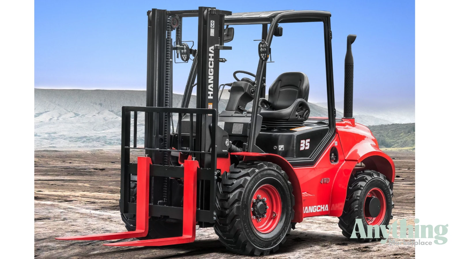 New HANGCHA Rough Terrain Forklifts