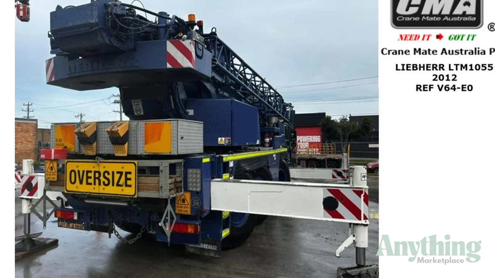 2012 Used Liebherr LTM1055 - 55T Crane Truck