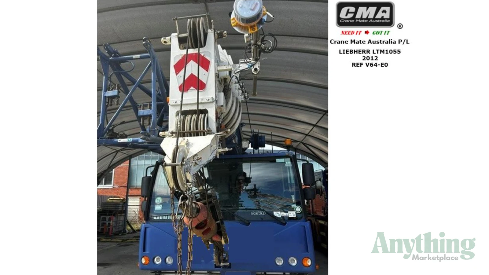 2012 Used Liebherr LTM1055 - 55T Crane Truck