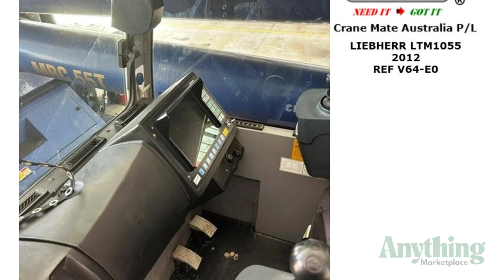 2012 Used Liebherr LTM1055 - 55T Crane Truck