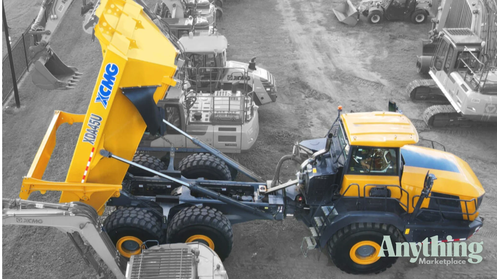 New XCMG XDA45U Dump Truck