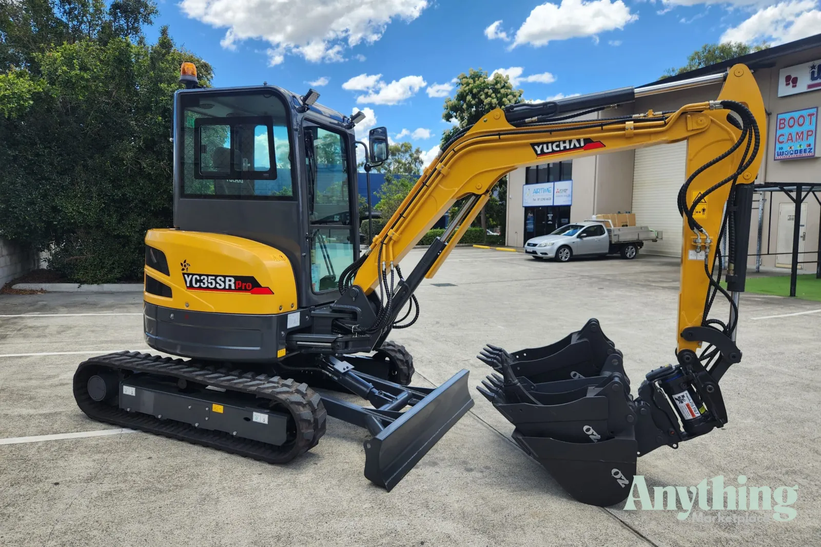 U35SR PRO 3.8Ton Zero Swing Excavator