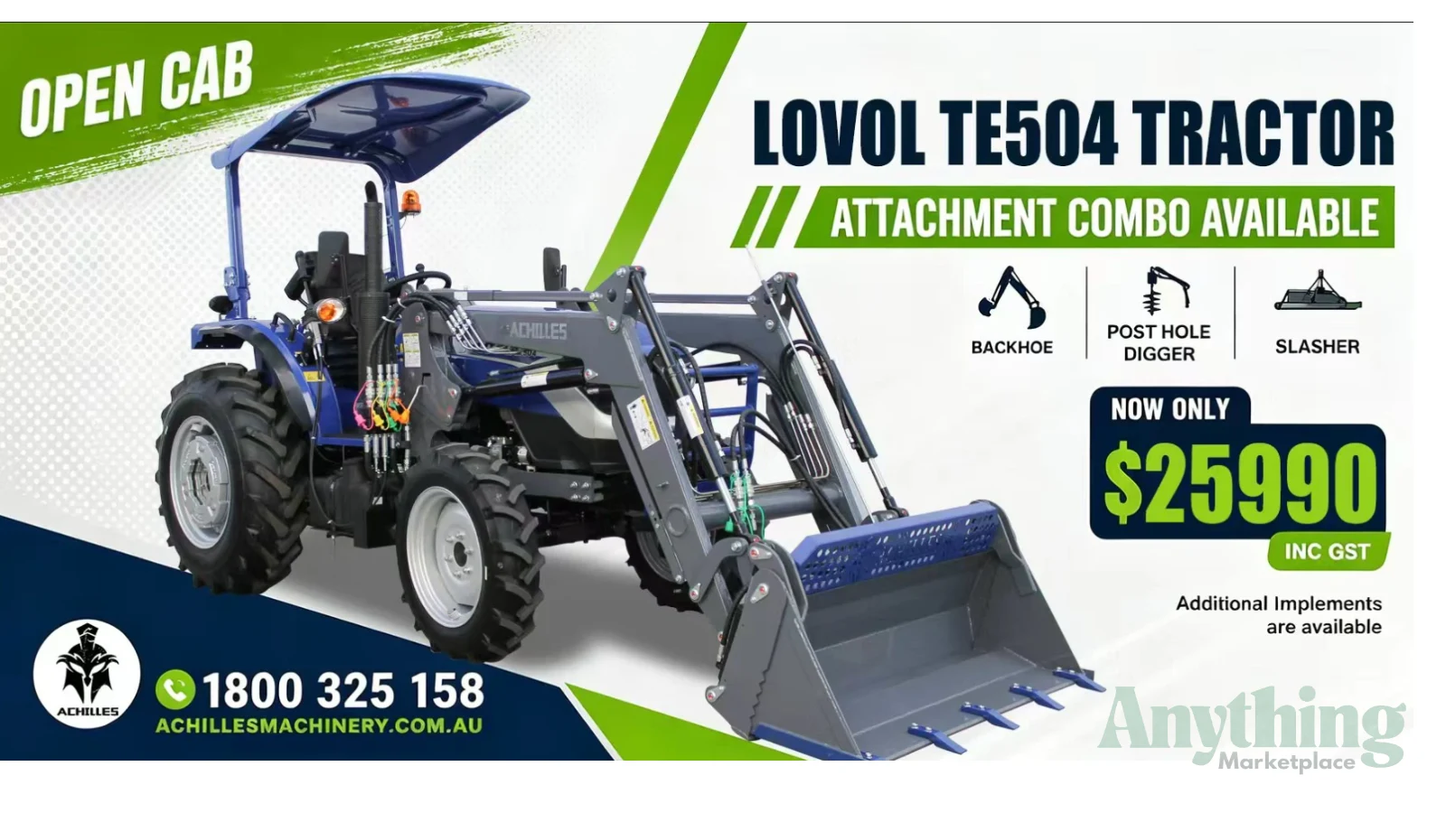 2026 New LOVOL TE504 Tractor