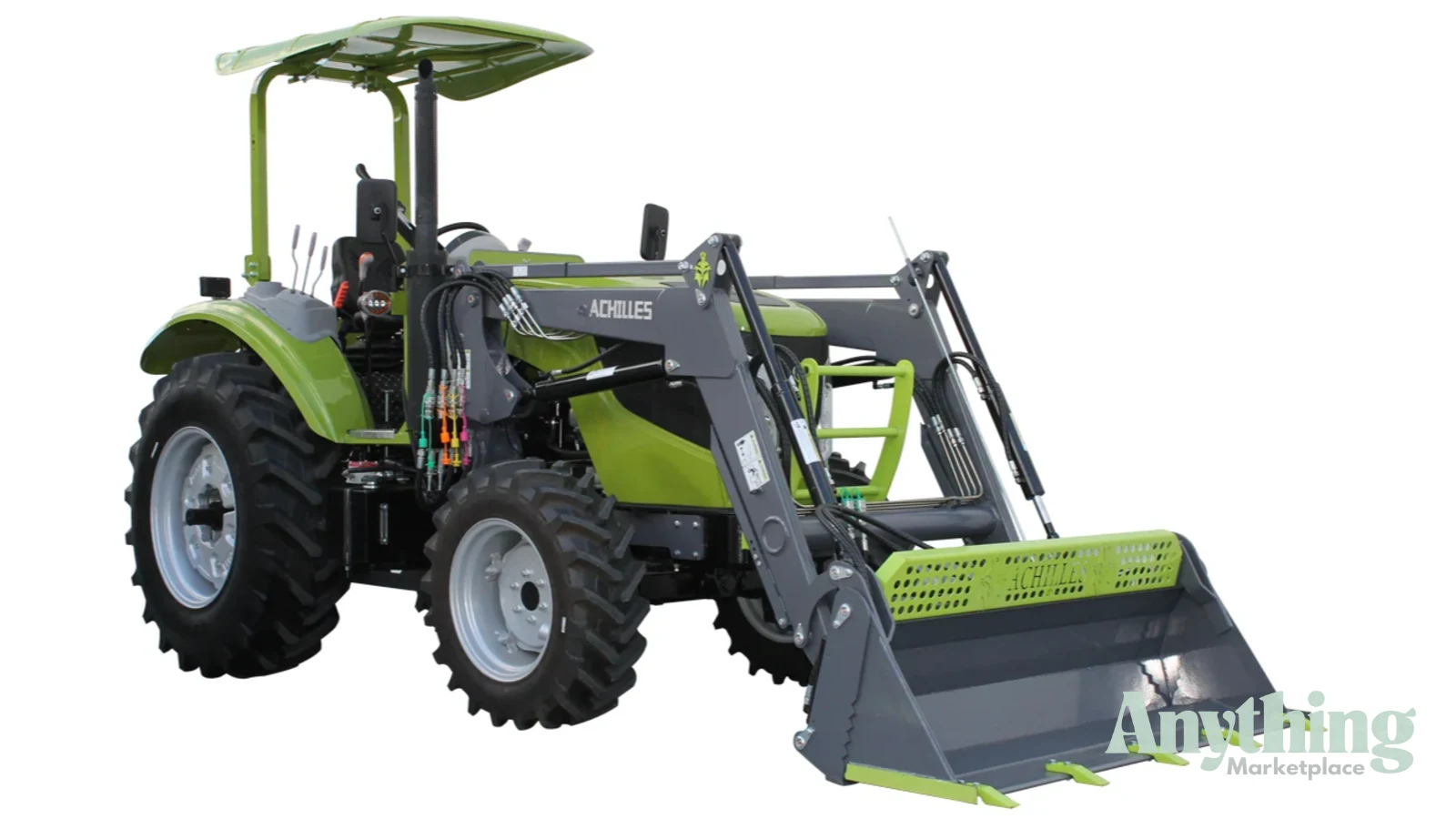 Achilles TB654 65HP Tractor with 4-in-1 Front Loader in stock Brisbane