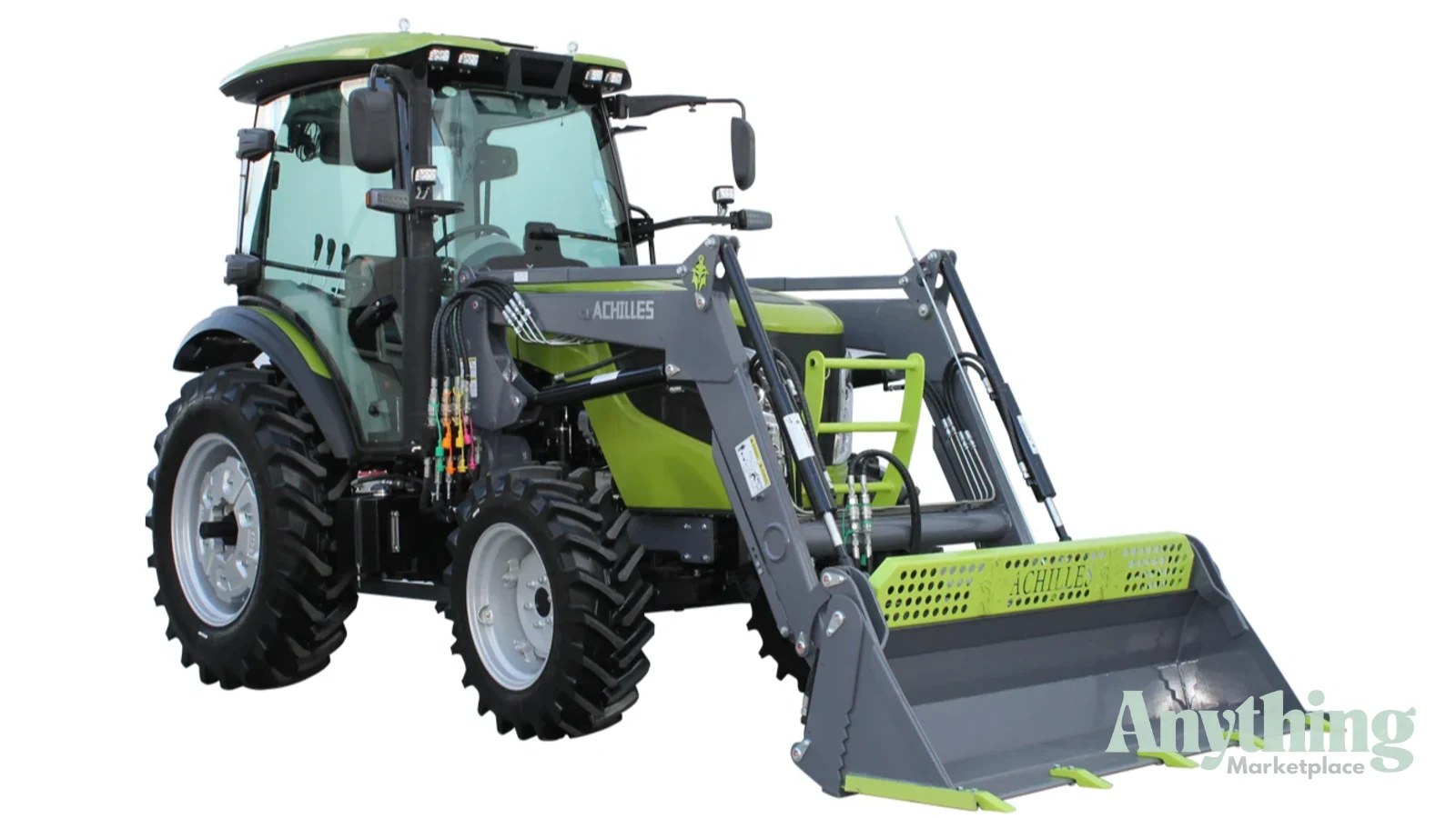 Achilles TB754 75HP Tractor with 4-in-1 Front Loader