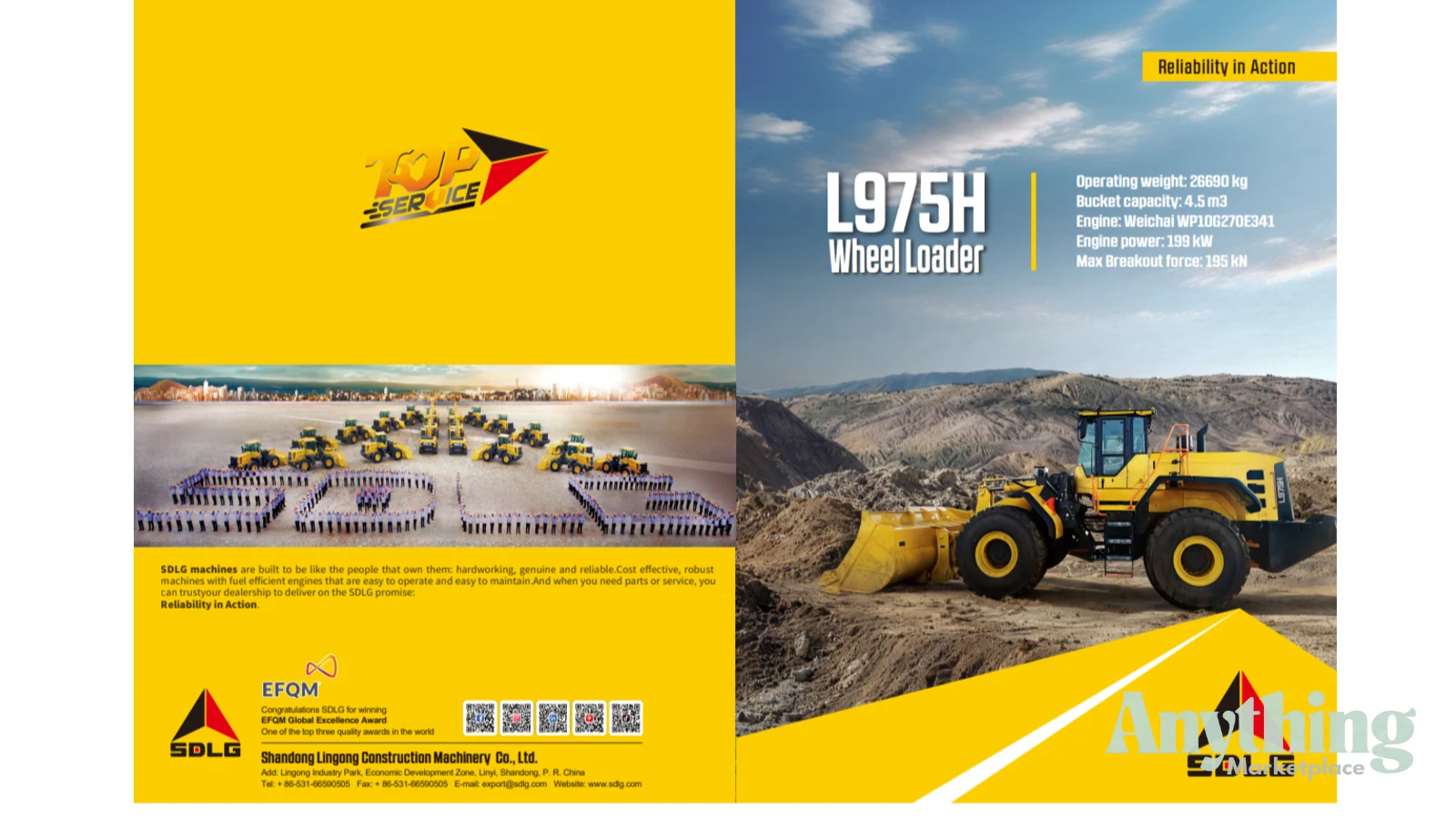 2026 New SDLG L975H Loaders