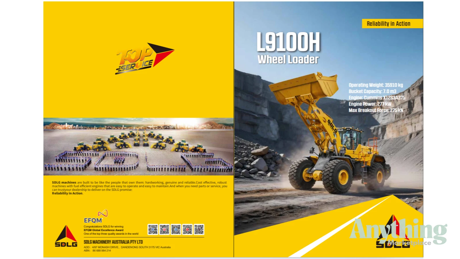 2026 New SDLG L9100H Loaders