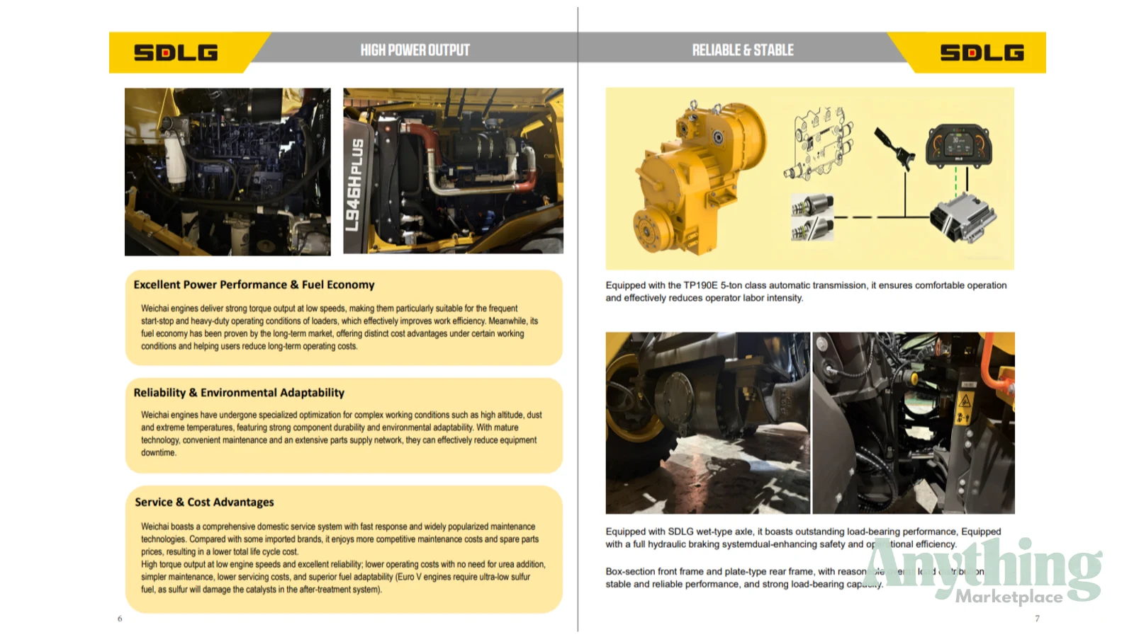 2026 New SDLG L946H PLUS Loaders