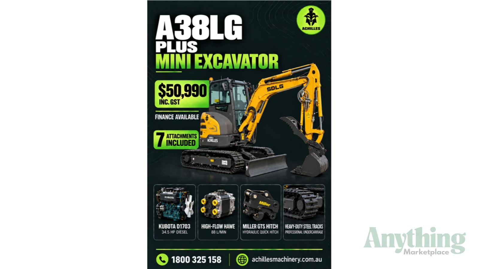 2026 New SDLG A38LG Plus Excavators