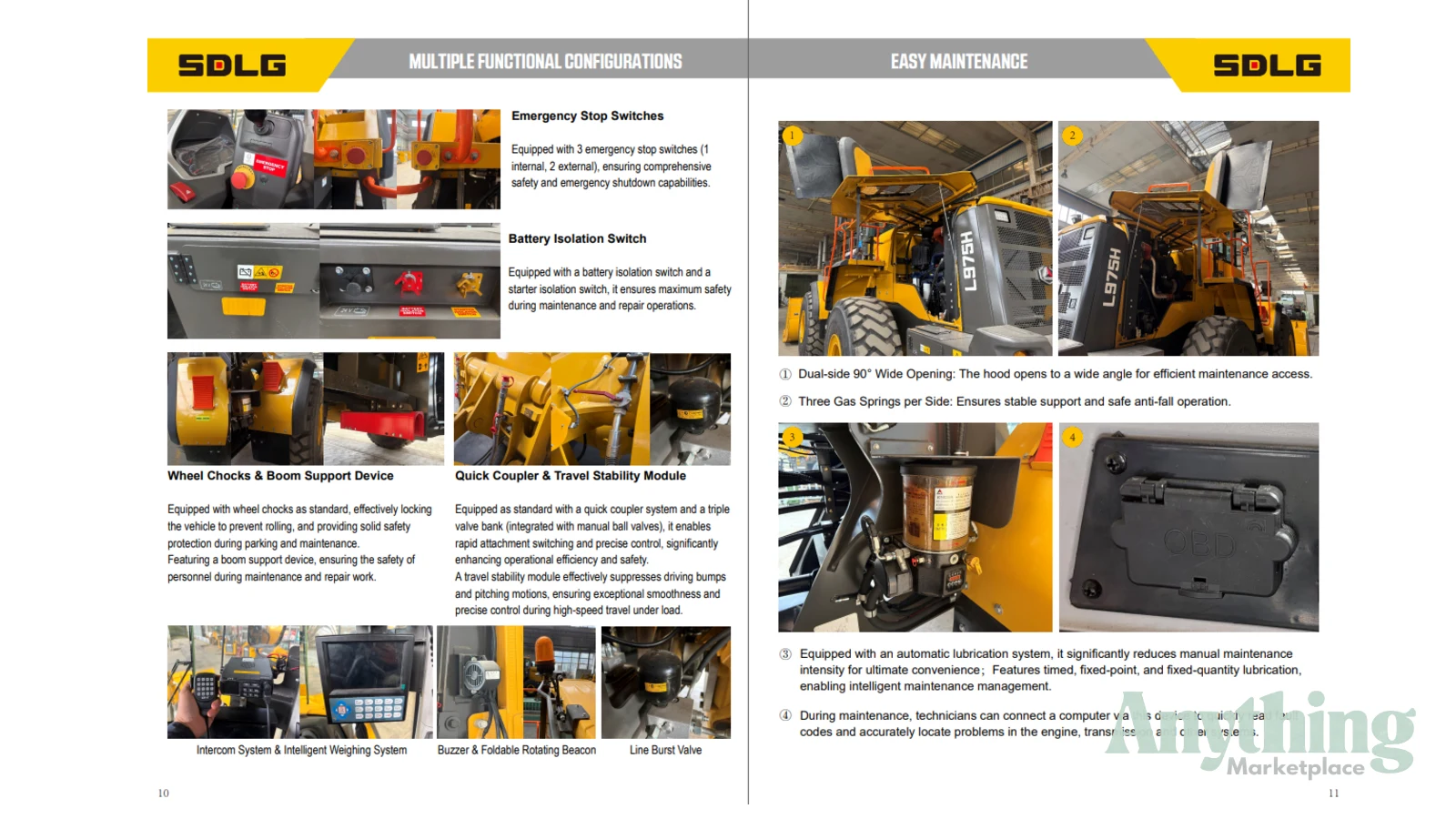 2026 New SDLG L975H Loaders