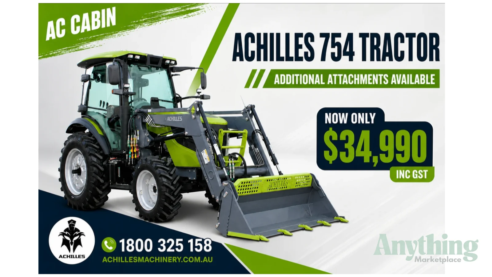 2026 New Achilles TB754 Tractor