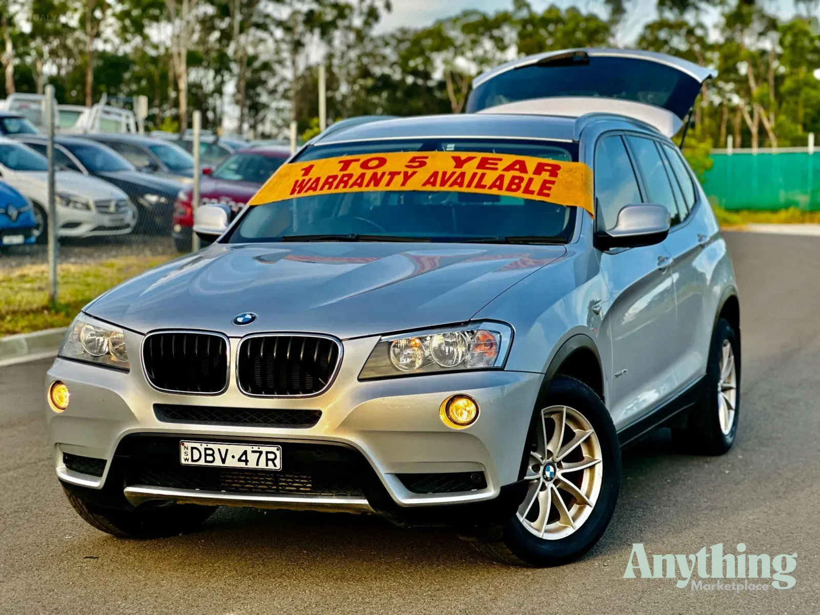 BMW X3 XDRIVE20D F25 2.0L 8 SPD AUTO TURBO DIESEL 4WD