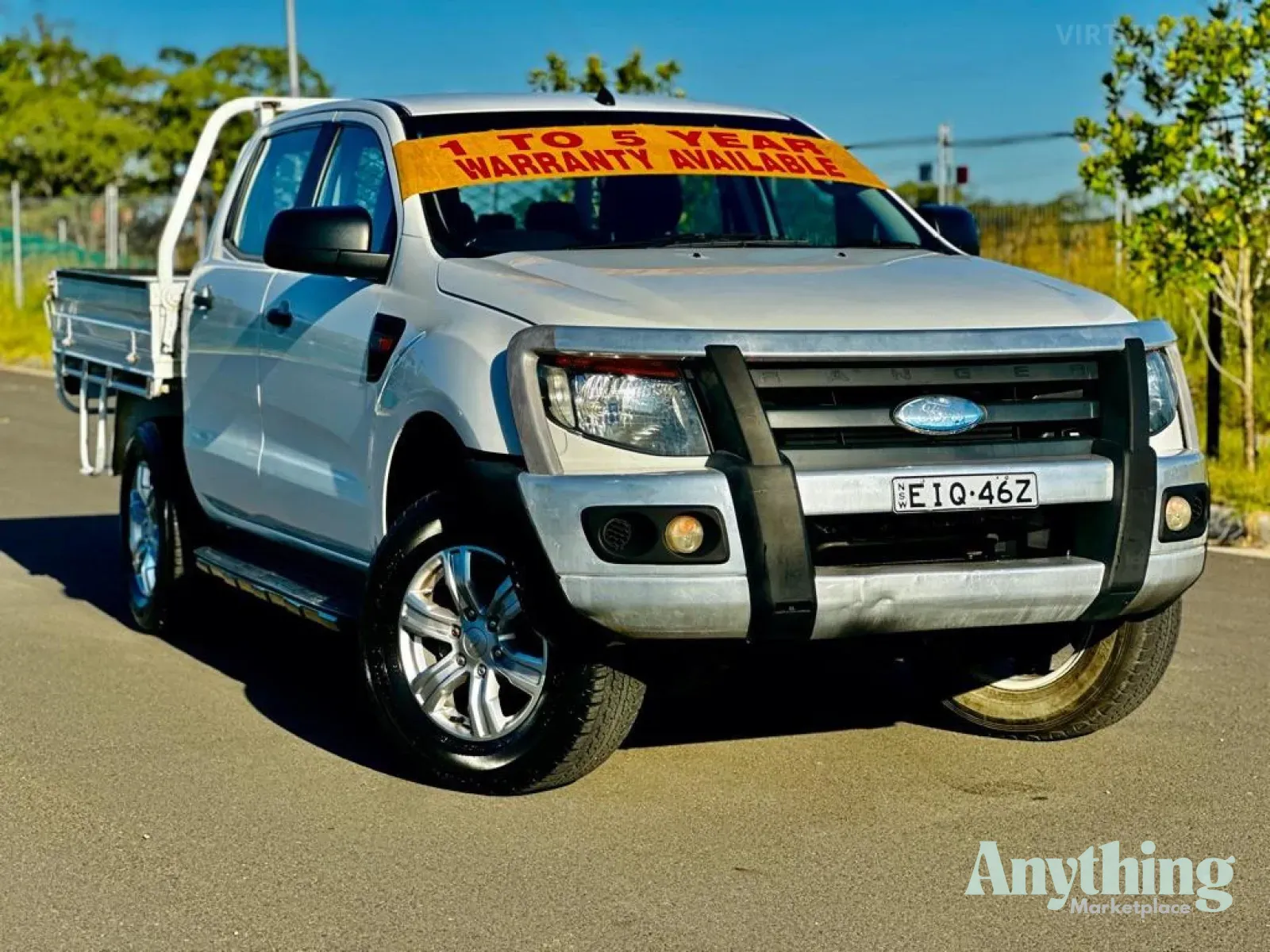 FORD RANGER 4X4 XL PX TURBO DIESEL 2.2L DUAL CAB 6 SPD MANUAL