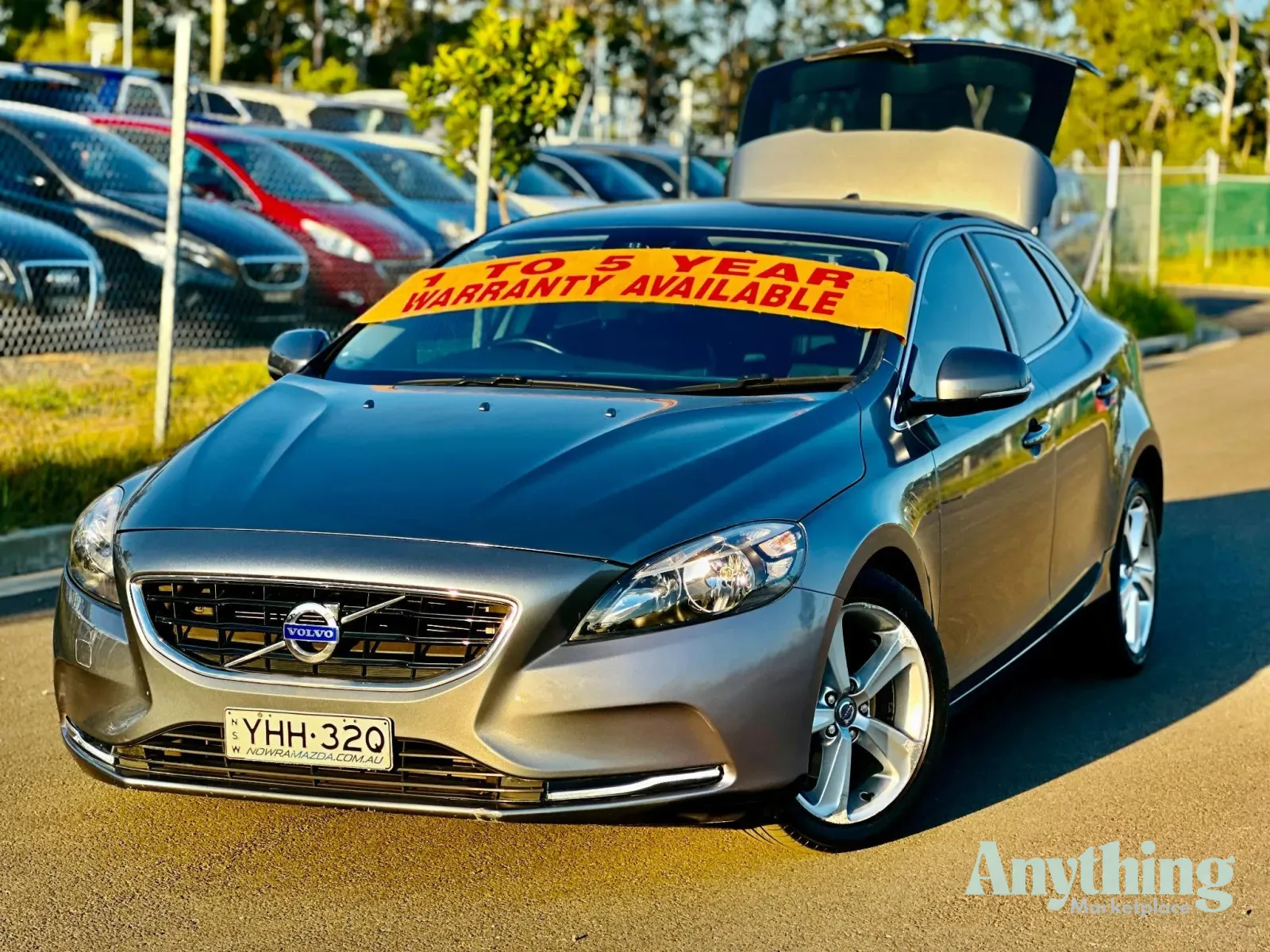 VOLVO V40 D2 KINETIC HATCHBACK 5DR PWRSHIFT 6SP 1.6DT MY15