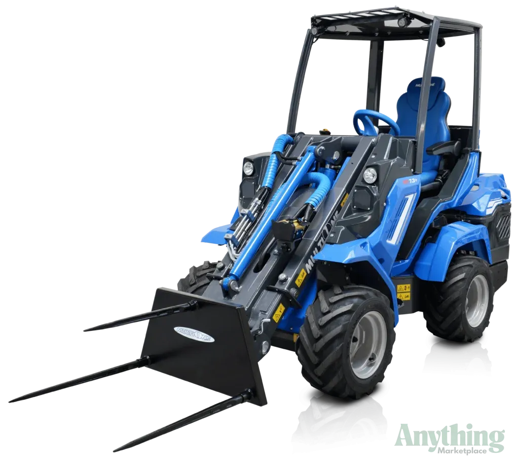 Bale Fork – 3 Teeth – Width 85cm – Teeth length 1x80cm + 2x110cm
