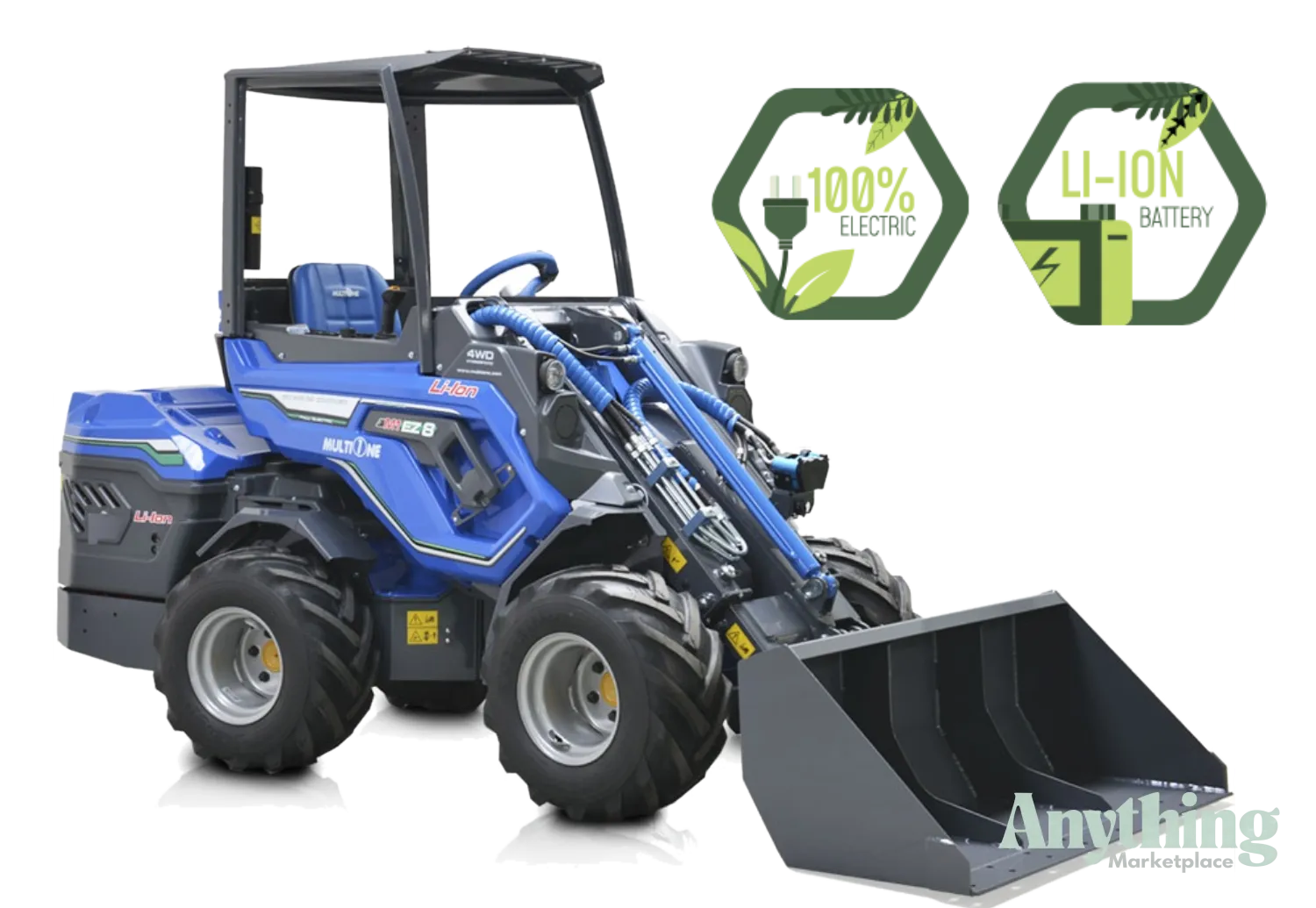 MultiOne EZ8 Long Range Electric Loader