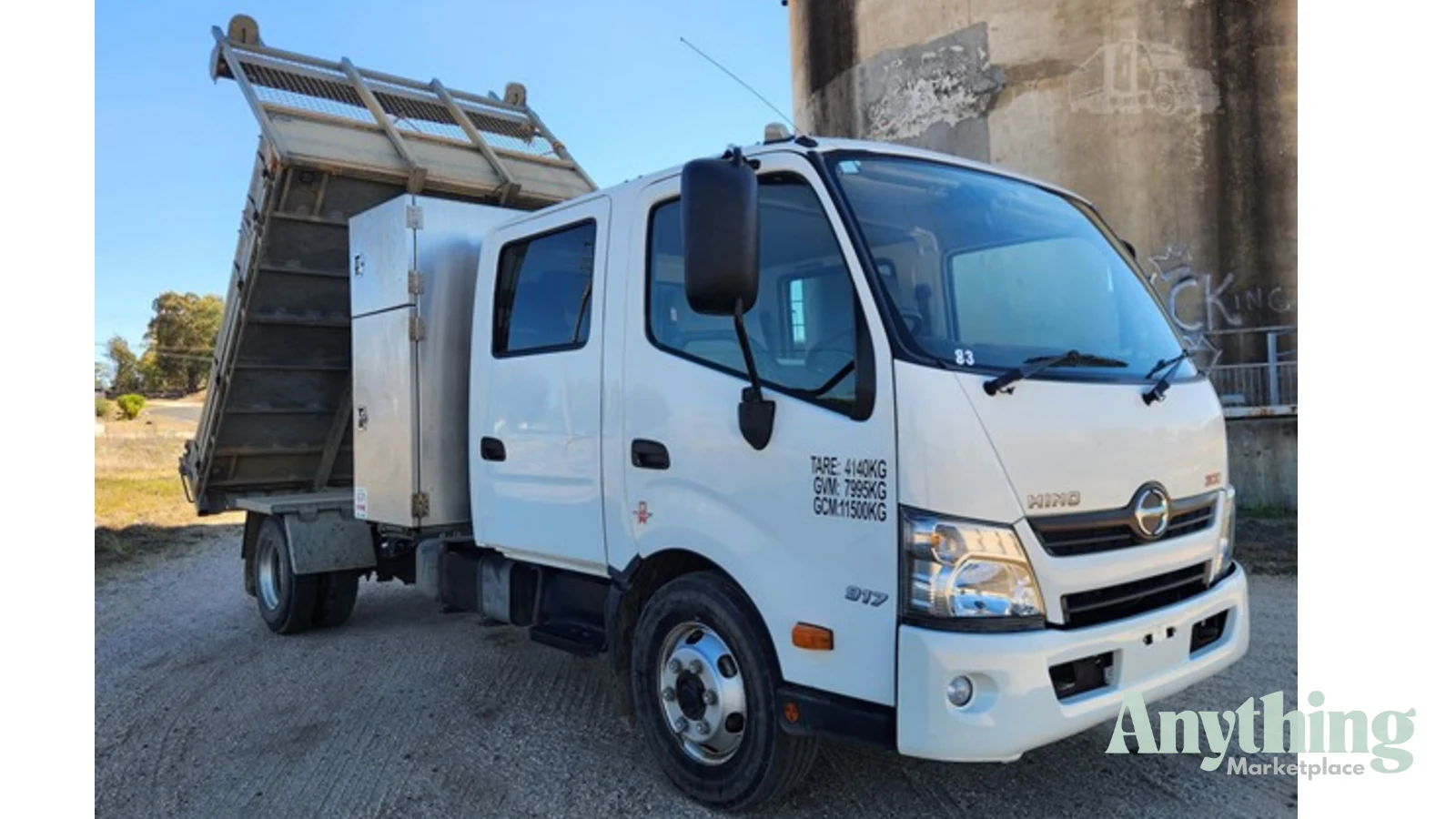 2015 Used Hino 300 917 Tipper