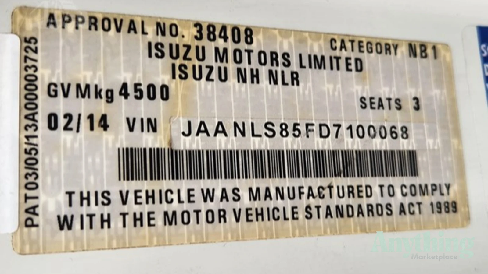 2014 Used Isuzu NLS200 Service Truck