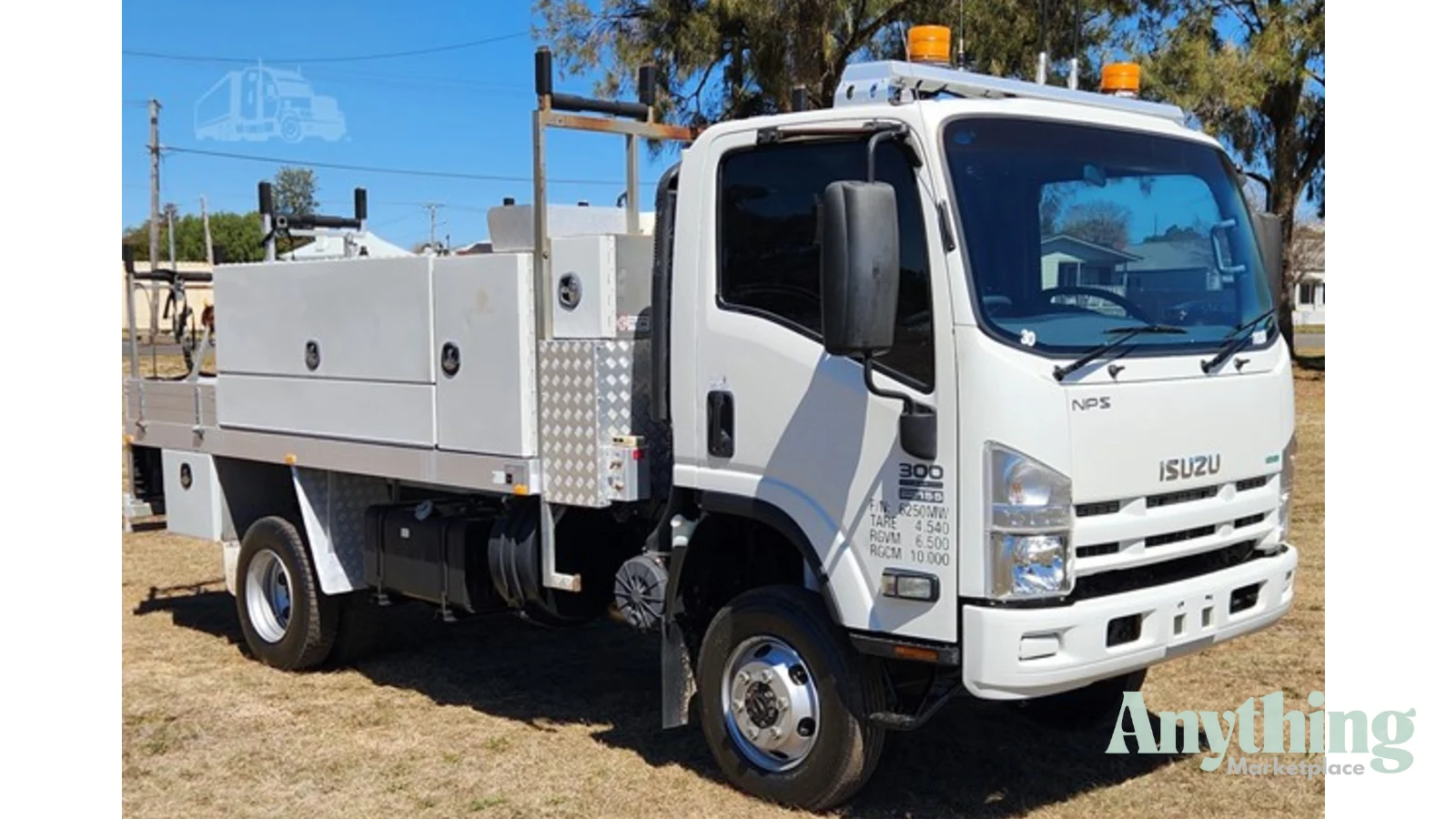 2014 Used Isuzu NPS300 Tray Truck