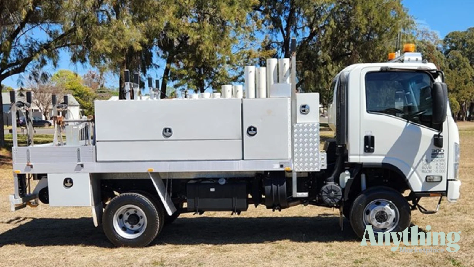 2014 Used Isuzu NPS300 Tray Truck