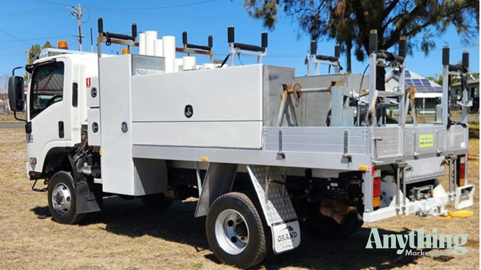 2014 Used Isuzu NPS300 Tray Truck