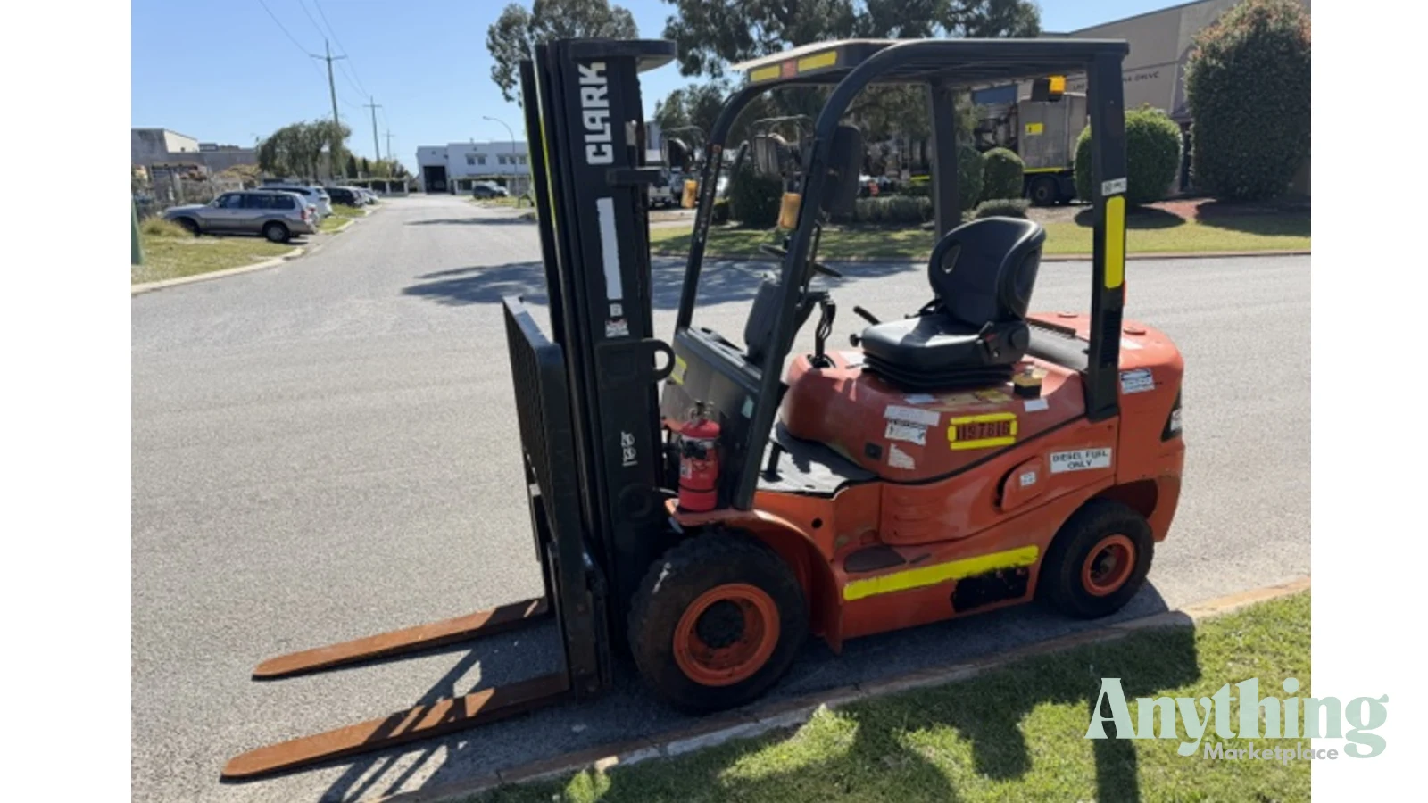 Used Clark 9T25D Forklifts