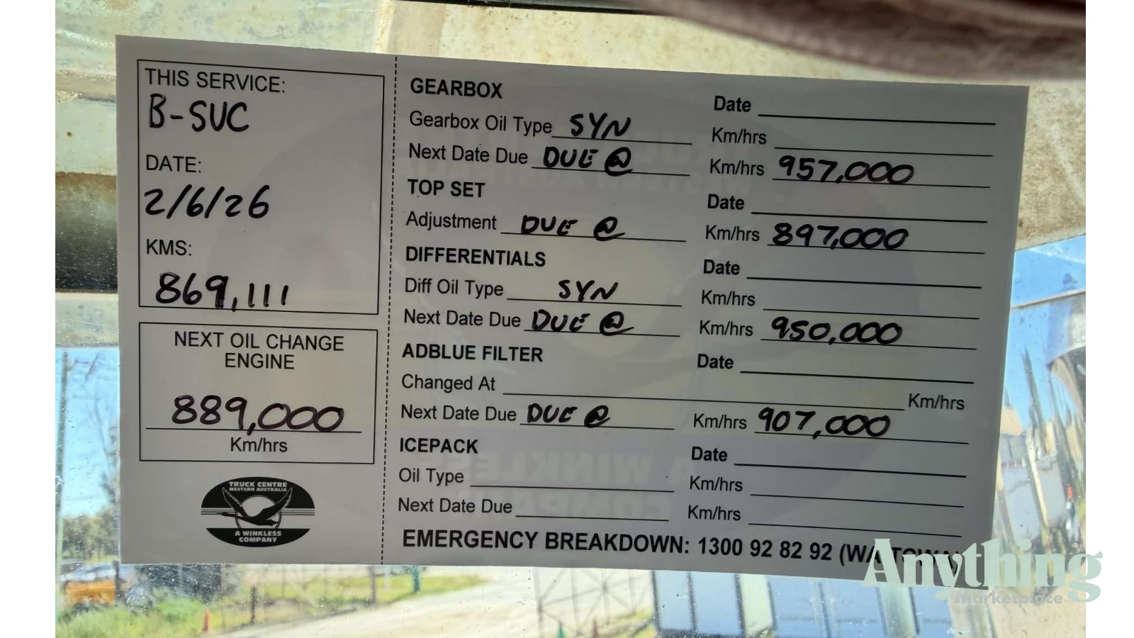 2015 Used Mack Trident Prime Mover