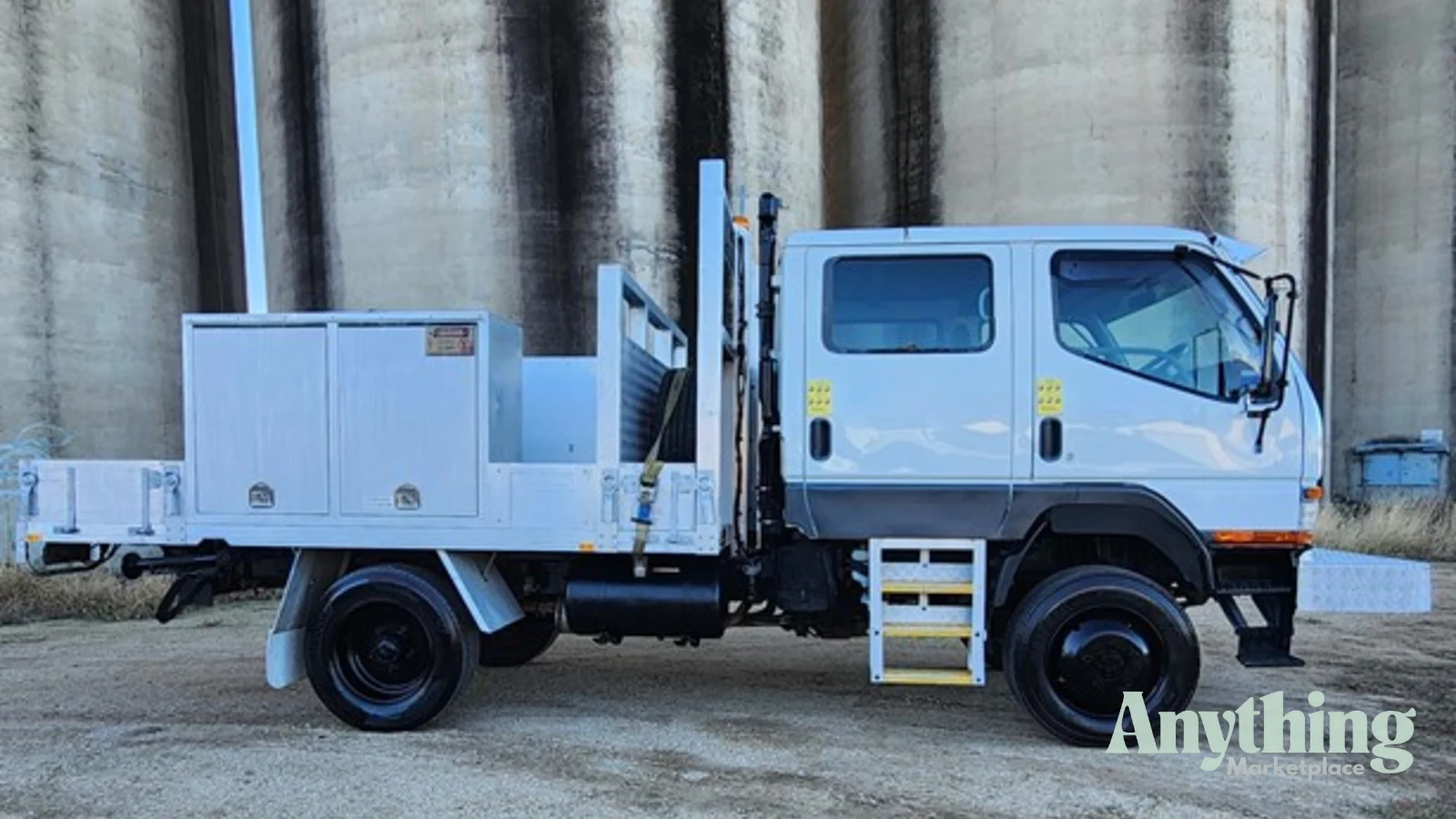 2007 Used MITSUBISHI FUSO CANTER FG 4X4 Crane Truck