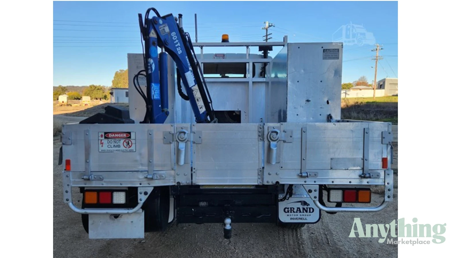 2007 Used MITSUBISHI FUSO CANTER FG 4X4 Crane Truck