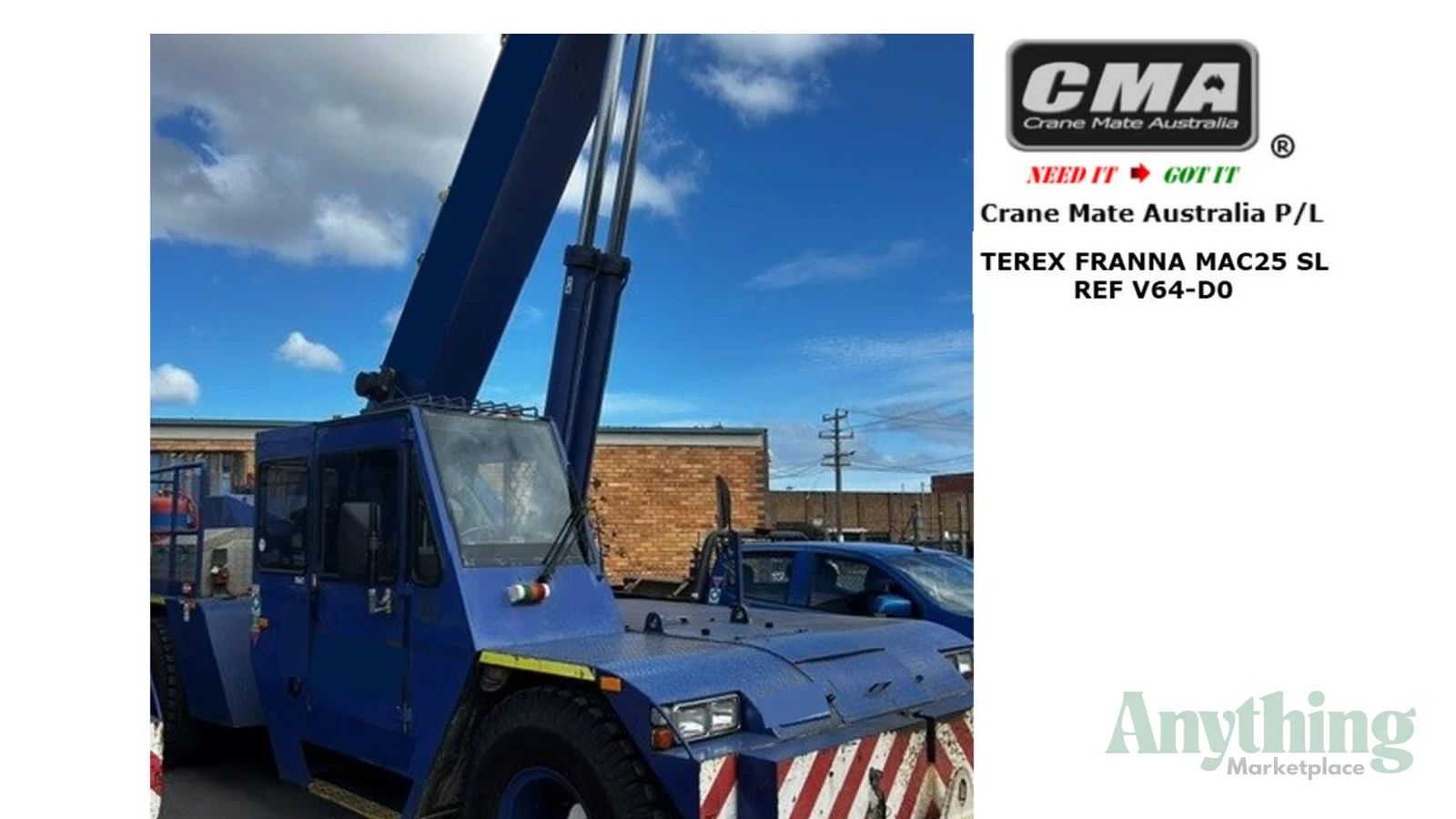 2008 Used Terex Franna MAC25-SL Crane Truck
