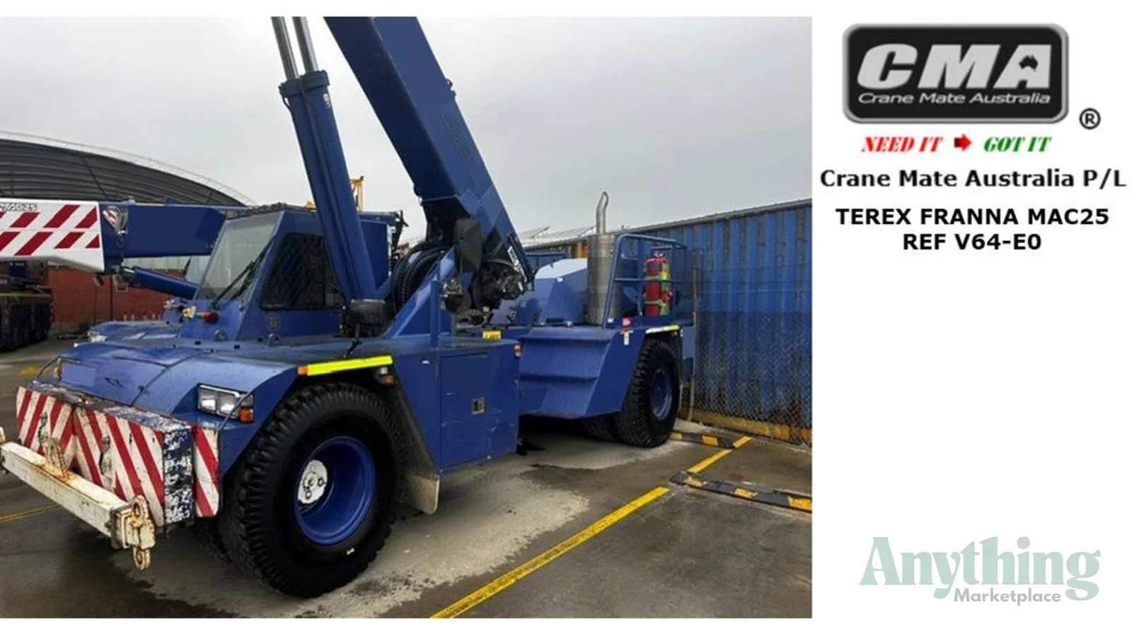 2011 Used Terex Franna MAC25-SL Crane Truck