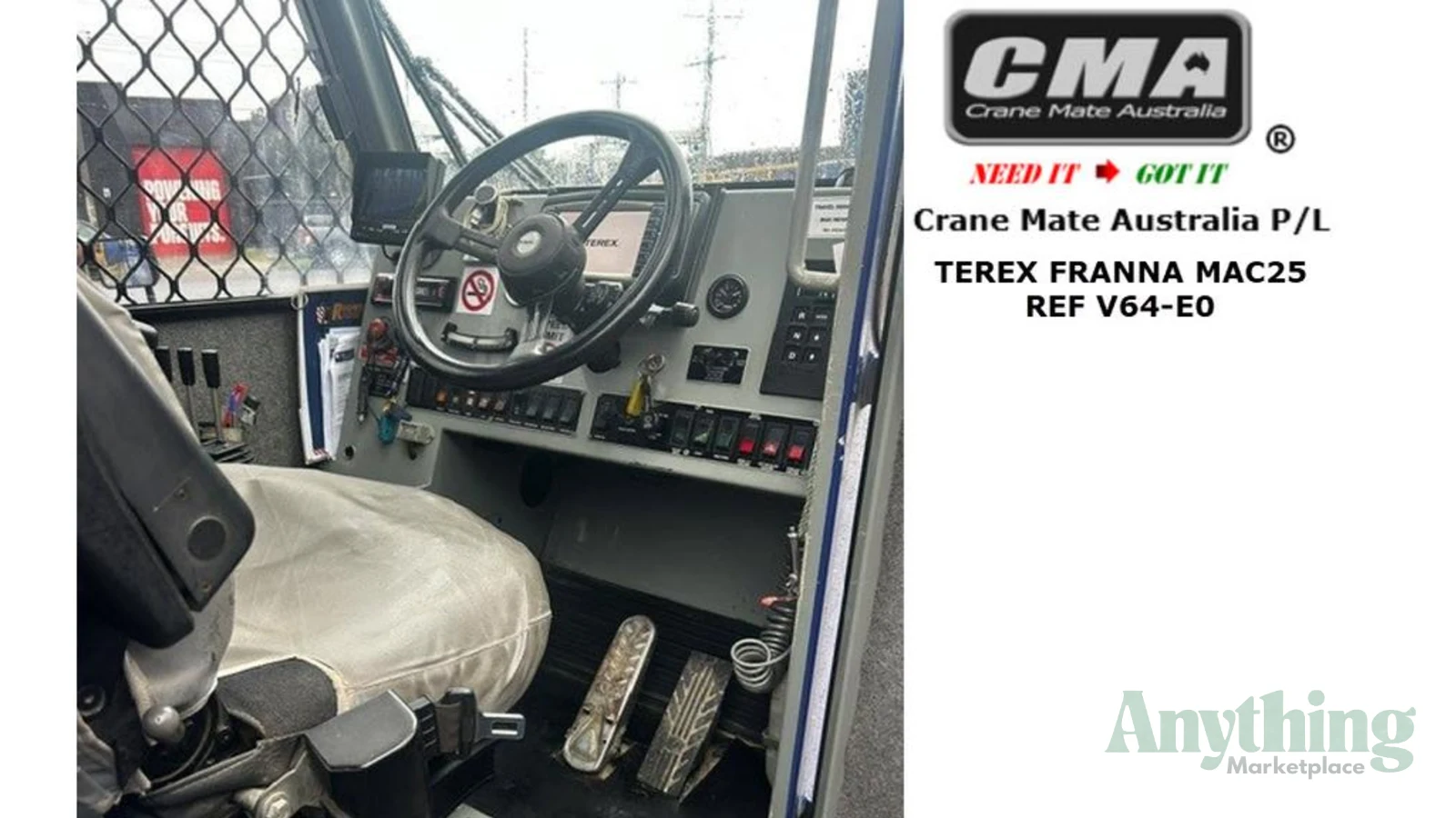 2011 Used Terex Franna MAC25-SL Crane Truck