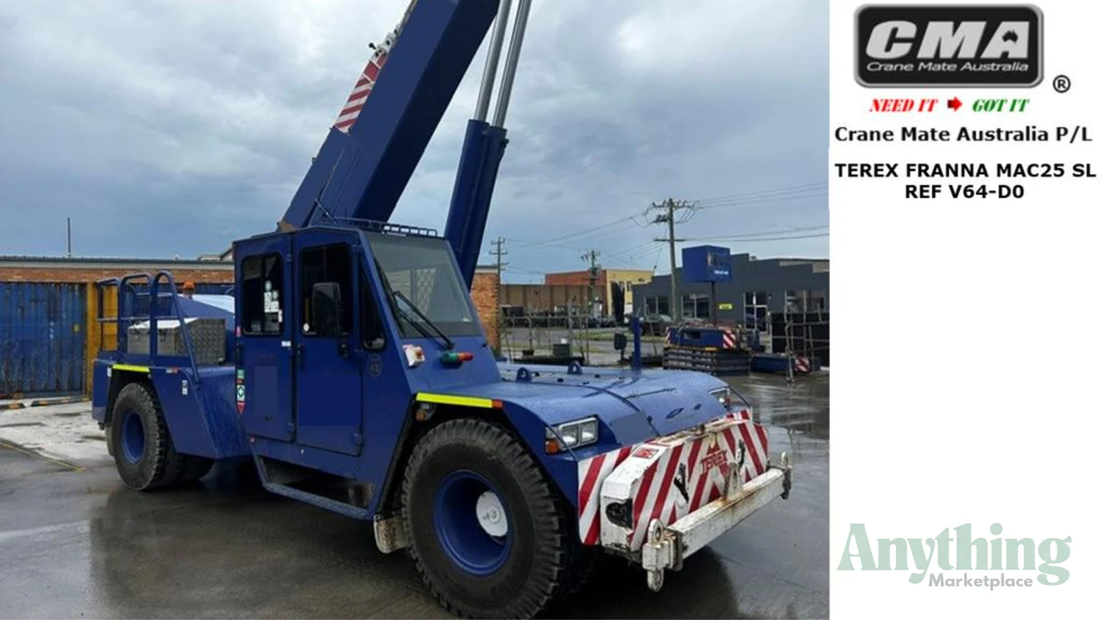 2018 Used Terex Franna MAC25-SL Crane Truck