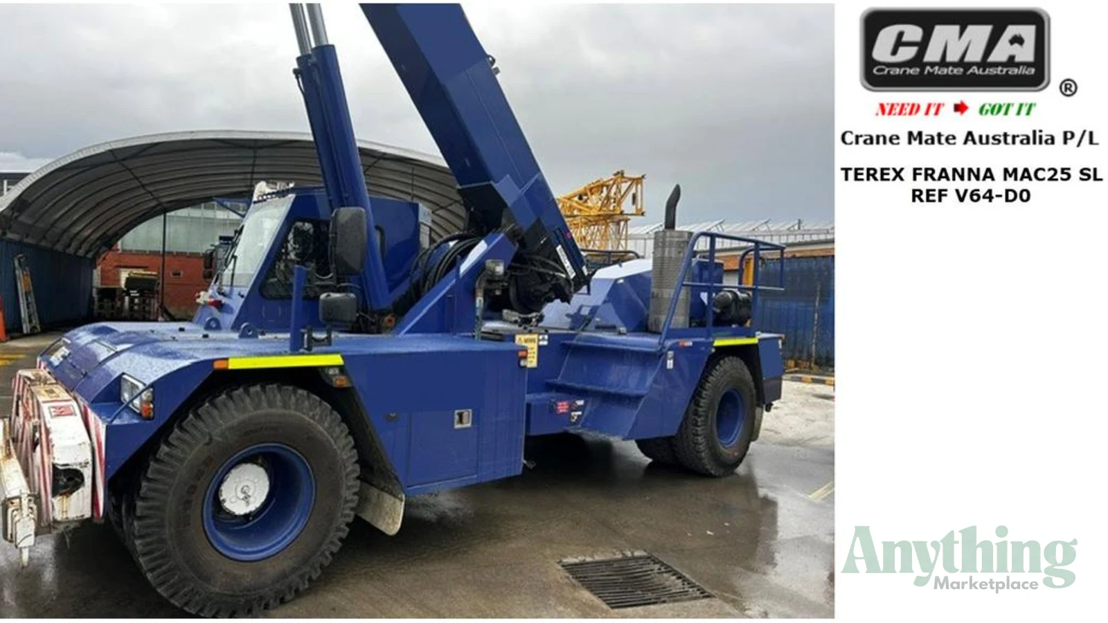 2018 Used Terex Franna MAC25-SL Crane Truck