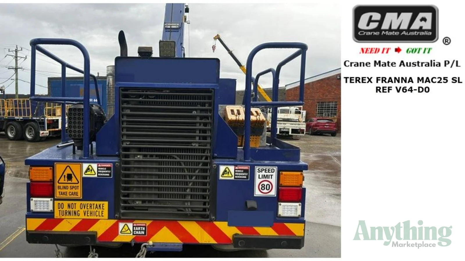 2018 Used Terex Franna MAC25-SL Crane Truck