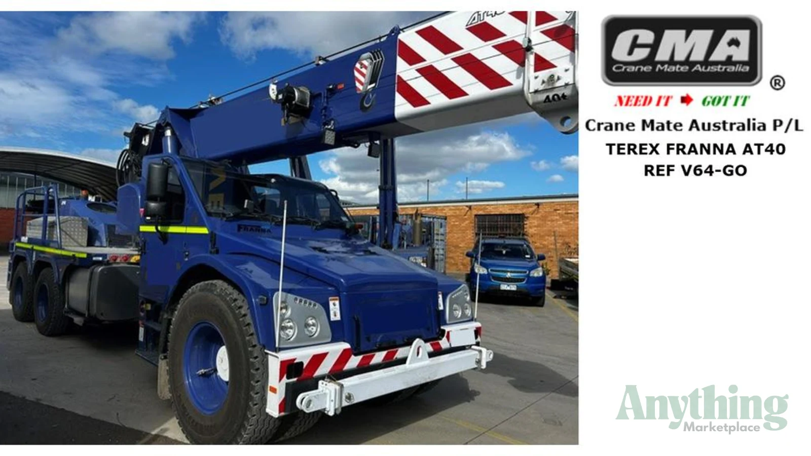 2025 Used Terex Franna AT40 Crane Truck