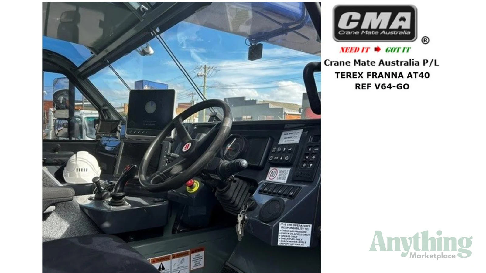 2025 Used Terex Franna AT40 Crane Truck