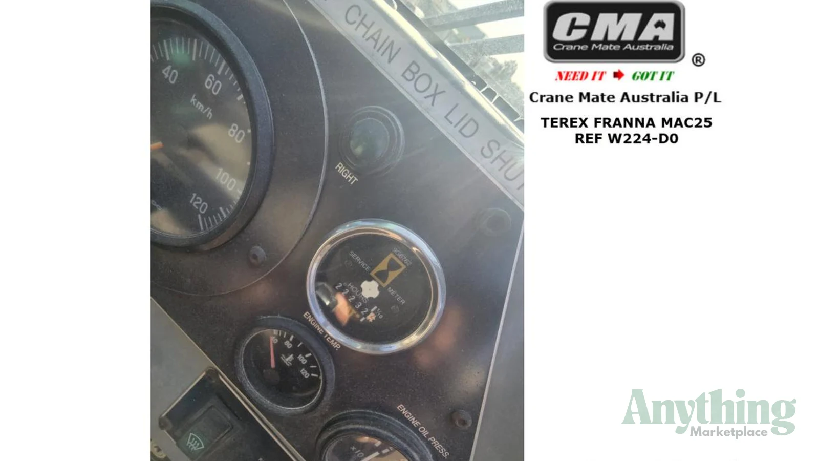 2000 Used Terex Franna MAC25 Crane Truck