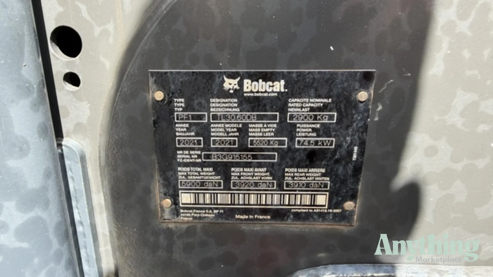 Used Bobcat TL30-60 Telehandlers