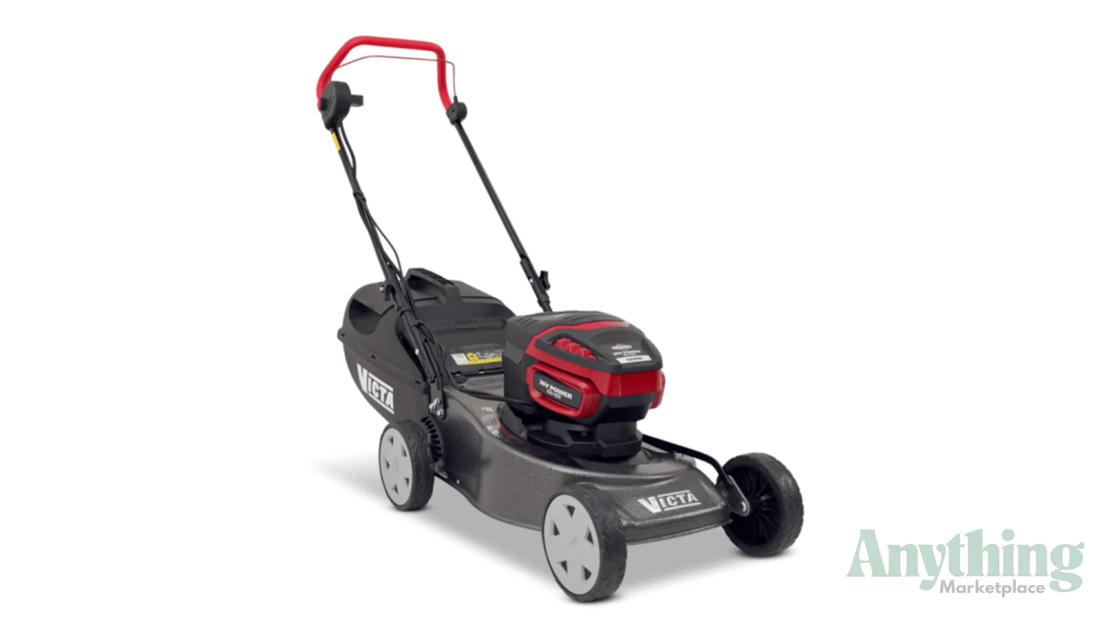 Victa 18\" Corvette Steel Base, 36V Battery Powered, Cut & Catch Lawn Mower (SKIN ONLY)